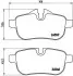 Комплект гальмівних колодок, дискове гальмо BREMBO P06062