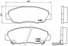 Комплект тормозных колодок, дисковый тормоз BREMBO P28042