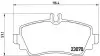 Гальмівні колодки дискові P50 035 BREMBO P50035 (фото 1)