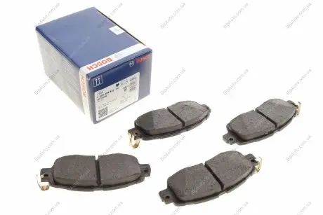 ГАЛЬМІВНІ КОЛОДКИ, ДИСКОВІ 0 986 494 832 BOSCH 0986494832