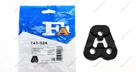 Кронштейн, система випуску ОГ FA1 Fischer Automotive One (FA1) 743924