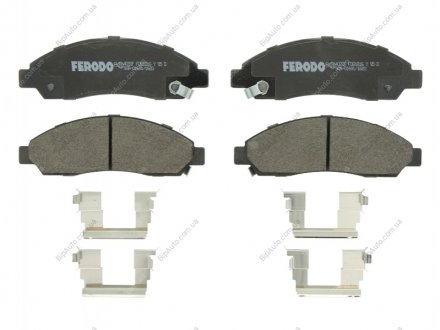 Комплект тормозных колодок, дисковый тормоз FERODO FDB1816 (фото 1)