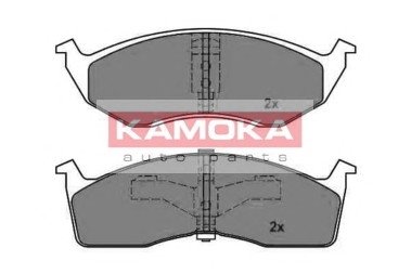 Комплект тормозных колодок, дисковый тормоз KAMOKA JQ1012196 (фото 1)