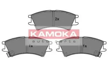 Комплект гальмівних колодок, дискове гальмо KAMOKA JQ1012652