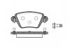 Комплект тормозных колодок, дисковый тормоз P6773.10 WOKING P677310 (фото 1)