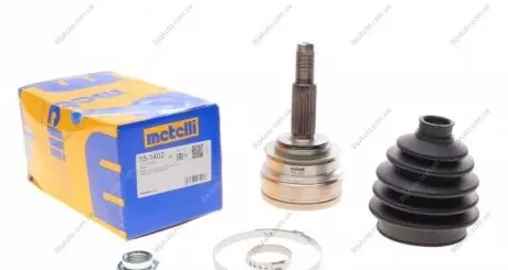 Шарнирный комплект, приводной вал Metelli 151402