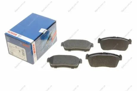 Комплект тормозных колодок, дисковый тормоз BOSCH 0986424695