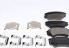 Комплект тормозных колодок, дисковый тормоз BRECK 244120070110 (фото 7)