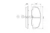 Комплект тормозных колодок, дисковый тормоз BOSCH 0986424297 (фото 1)