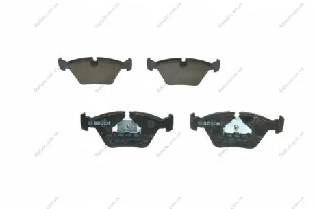 Комплект гальмівних колодок, дискове гальмо BOSCH 0986424351