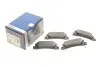 Комплект тормозных колодок, дисковый тормоз BOSCH 0986424383