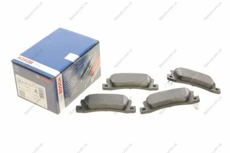 Гальмівні колодки дискові BOSCH 0986424383