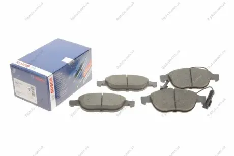 Комплект гальмівних колодок, дискове гальмо BOSCH 0986424507