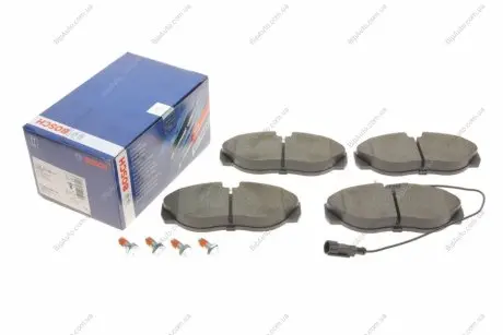 ГАЛЬМІВНІ КОЛОДКИ, ДИСКОВІ 0 986 424 556 BOSCH 0986424556