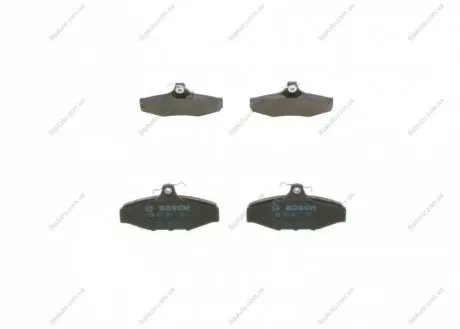 Комплект тормозных колодок, дисковый тормоз BOSCH 0986424561
