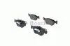Комплект тормозных колодок, дисковый тормоз BOSCH 0986424576 (фото 1)