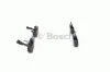 Комплект тормозных колодок, дисковый тормоз BOSCH 0986424576 (фото 3)