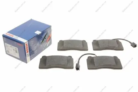 Комплект гальмівних колодок, дискове гальмо BOSCH 0986424577