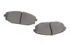 Комплект тормозных колодок, дисковый тормоз BOSCH 0986424727 (фото 3)