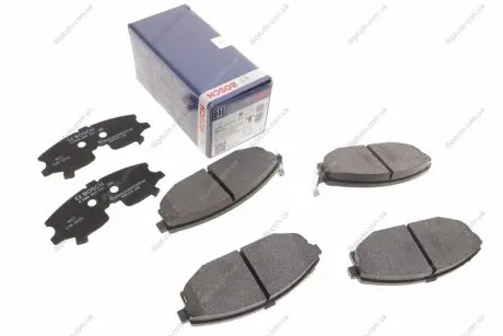Комплект гальмівних колодок, дискове гальмо BOSCH 0986424727