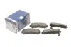 Комплект гальмівних колодок, дискове гальмо BOSCH 0986424734