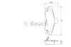 Комплект тормозных колодок, дисковый тормоз BOSCH 0986424744