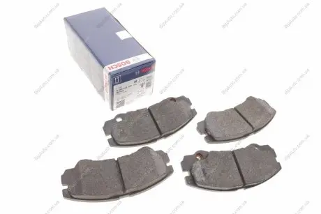 Комплект тормозных колодок, дисковый тормоз BOSCH 0986424760