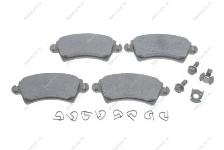 Комплект тормозных колодок, дисковый тормоз BOSCH 0986424801