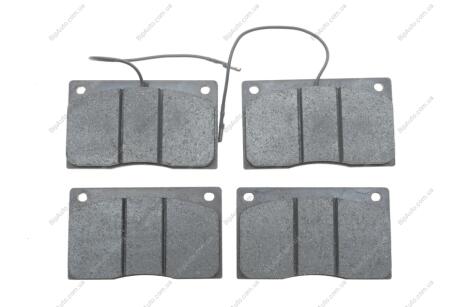 Комплект гальмівних колодок, дискове гальмо 0 986 460 932 BOSCH 0986460932