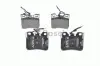Комплект тормозных колодок, дисковый тормоз BOSCH 0986461130 (фото 2)