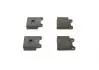 Комплект тормозных колодок, дисковый тормоз BOSCH 0986462282 (фото 4)
