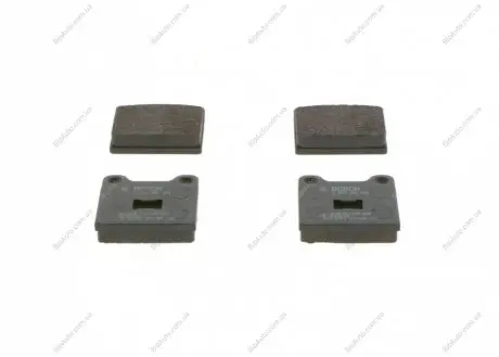 Комплект тормозных колодок, дисковый тормоз BOSCH 0986462282