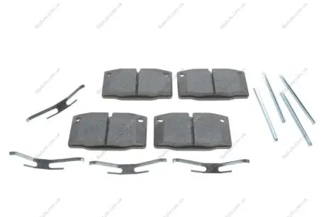 Комплект гальмівних колодок, дискове гальмо 0 986 469 390 BOSCH 0986469390