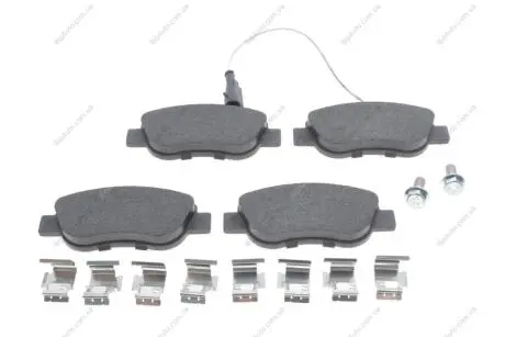 Комплект гальмівних колодок, дискове гальмо BOSCH 0986494114