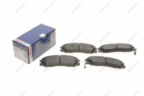 Комплект гальмівних колодок, дискове гальмо BOSCH 0986494138