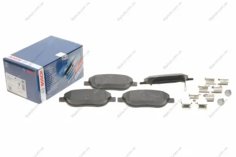 Комплект гальмівних колодок, дискове гальмо BOSCH 0986494157