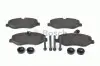 Комплект тормозных колодок, дисковый тормоз BOSCH 0986494334 (фото 6)
