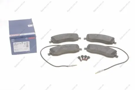 Комплект тормозных колодок, дисковый тормоз BOSCH 0986494385