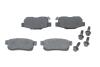 Комплект тормозных колодок, дисковый тормоз BOSCH 0986494392