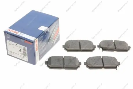 Комплект тормозных колодок, дисковый тормоз BOSCH 0986494400