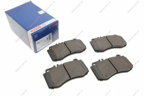 Комплект тормозных колодок, дисковый тормоз BOSCH 0986494405
