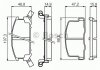 Комплект тормозных колодок, дисковый тормоз BOSCH 0986494412