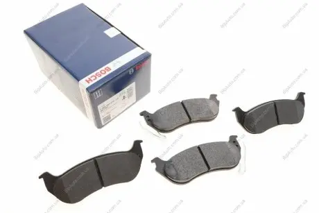 Комплект тормозных колодок, дисковый тормоз BOSCH 0986494419