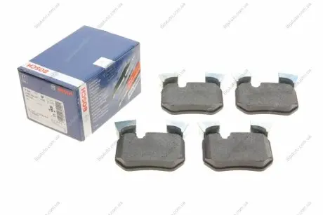 Комплект тормозных колодок, дисковый тормоз BOSCH 0986494421