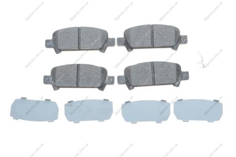 Комплект тормозных колодок, дисковый тормоз BOSCH 0986494445 (фото 1)