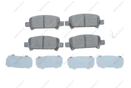 Комплект гальмівних колодок, дискове гальмо BOSCH 0986494445