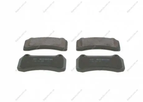 Комплект тормозных колодок, дисковый тормоз BOSCH 0986494448