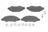 Комплект гальмівних колодок, дискове гальмо BOSCH 0986494458