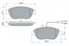 Комплект тормозных колодок, дисковый тормоз BOSCH 0986494464 (фото 5)