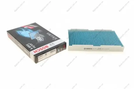 ФІЛЬТР САЛОНУ З АКТИВОВАНИМ ВУГІЛЛЯМ 0 986 628 501 BOSCH 0986628501
